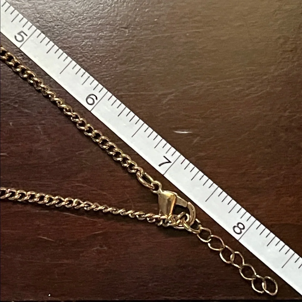 Articulated Butterfly Necklace in Antiqued Gold - Picture 15 of 16